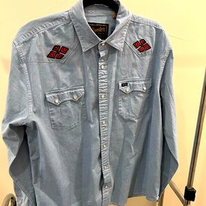 Howler Brothers Men’s Shirt Denim